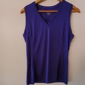 Champion Tops - Champions Loose Ample Purple Tank Top - L Champion Tops - Champions Loose Ample Purple Tank Top - L